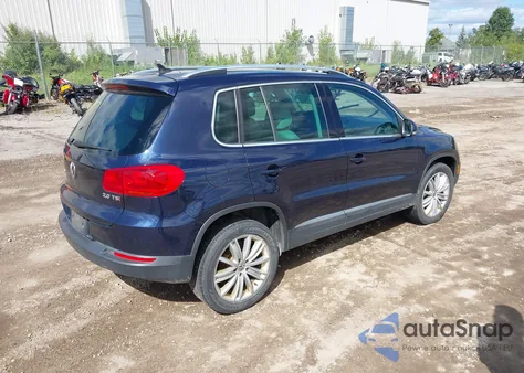 2014 Volkswagen Tiguan Sel from USA, damaged, VIN WVGAV3AX8EW559119